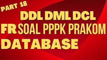 soal pppk pranata komputer  Database part 18