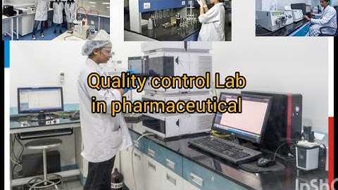 Quality control department in the pharmaceutical industry @prof.karanajaygupta   @ProfessorOfHow ​