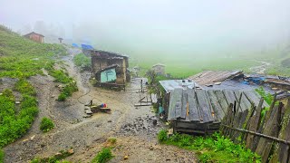Download Lagu This Is Himalyan Nepali Mountain Village Life Heavy Rainy Day |Naturelly Village Dacumentary Video | MP3