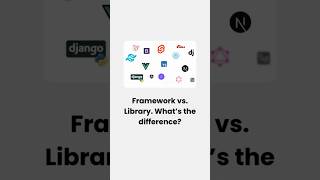 Framework vs Library. What is the difference?