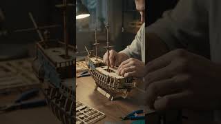 ship model Unboxing and making video #ai