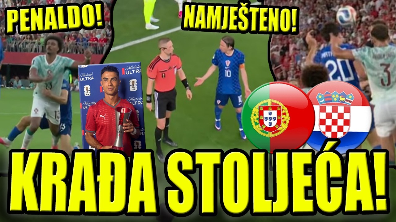 ?HRVATSKA 1:2 PORTUGAL - NAMJEŠTALJKA KOJOJ SE SMIJE CIJELI SVIJET!?