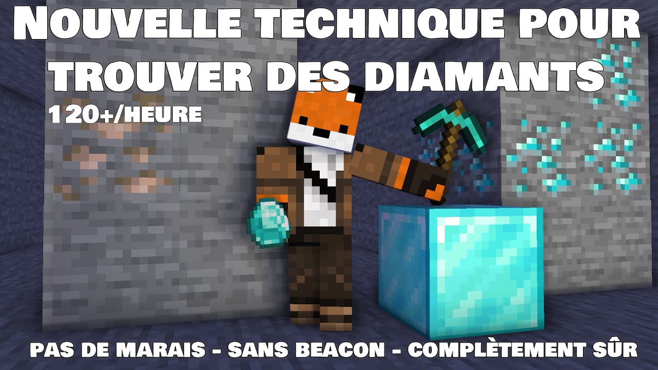 Comment trouver tous les diamants dans Minecraft ? Nouvelle technique 1