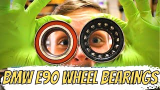 How To Remove & Install BMW 325i E90 Rear Wheel Bearings | DIY