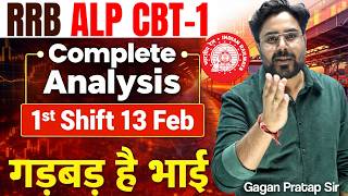 Download Lagu RRB ALP CBT-1 || Complete Analysis || गड़बड़ है भाई 😱 Gagan Pratap Sir #alp #rrb MP3