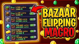 I Tested a NEW Bazaar Flipping Macro in Hypixel Skyblock🔥🔥(2026)
