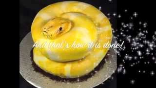 Snake Cake Tutorial by Terry's Cake Shop