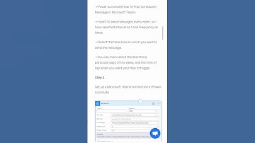 Post Scheduled Messages In Microsoft Teams Using Power Automate