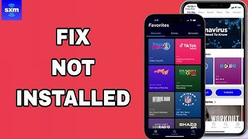 How To Fix And Solve Not Installed On SiriusXM App | Final Solution