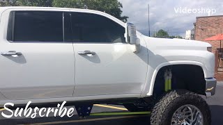 Big Chevy Duramax Truck At Rosdales Bbq