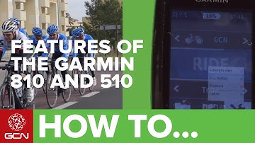 Garmin Edge 510 and 810 GPS - New Features