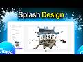 How To Make Splash Effect In Canva (Step By Step)