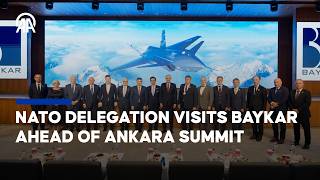 Nato Delegation Visits Baykar Ahead Of Ankara Summit