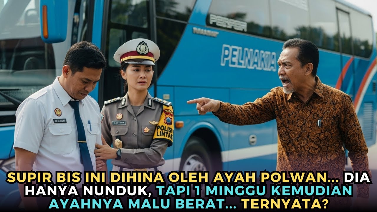 Supir Bis Ini Dihina Ayah Pacarnya... 1 Minggu Kemudian Semua Polisi Tercengang!