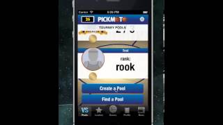 Details New iPhone App Pickmoto - March Madness Product Demo News