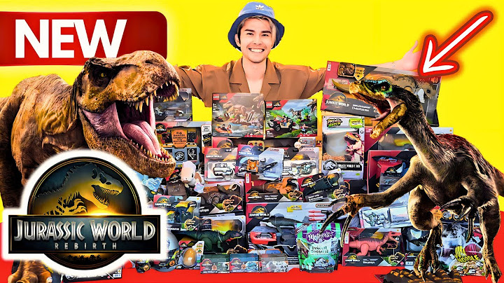 THE ULTIMATE JURASSIC WORLD MOVIE UNBOXING!
