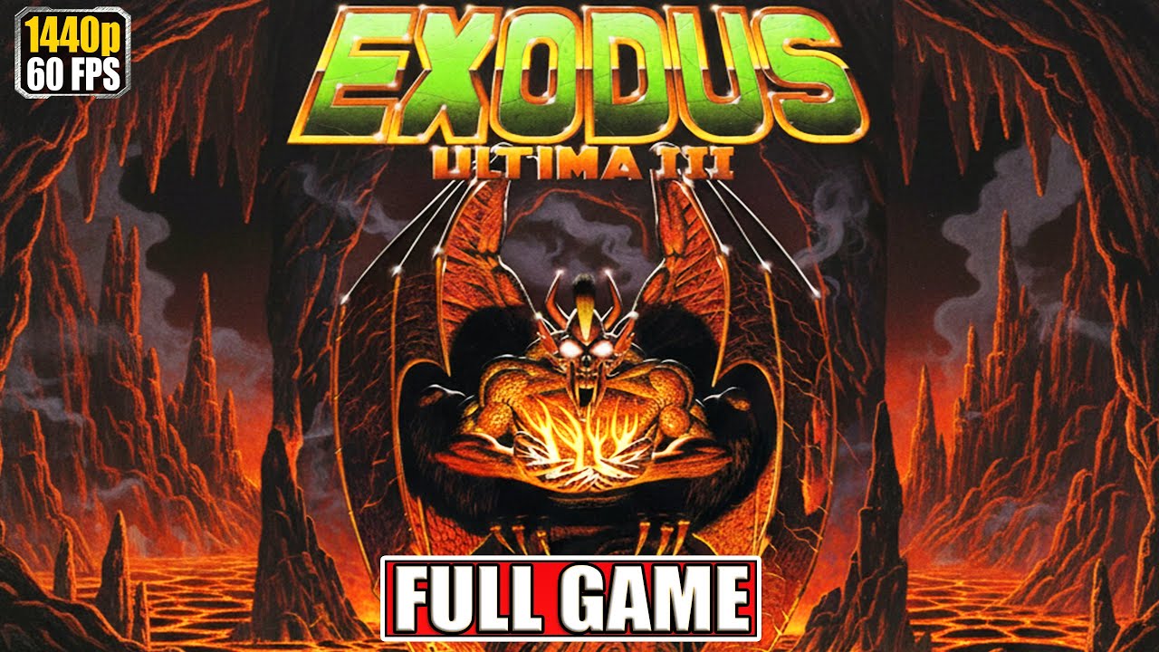 UltimaⅢ exodus pc98 Ultima 3 Exodus Full Gameplay Walkthrough [1983 DOS] [Longplay