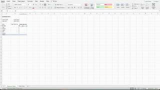 Excel - Between Dates with COUNTIFS and SUMIFS - October 23