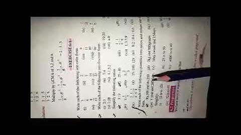 Mathematics Class 6th 2nd Term Lecture#5 4-12-2020