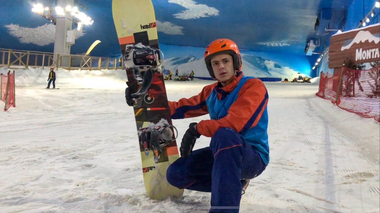 CONHECI A NEVE PELA PRIMEIRA VEZ E ANDEI DE SNOWBOARD!