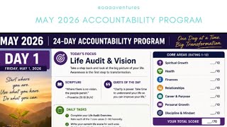 MAY 2026 ACCOUNTABILITY PROGRAM DAY 1 - LIFE AUDIT