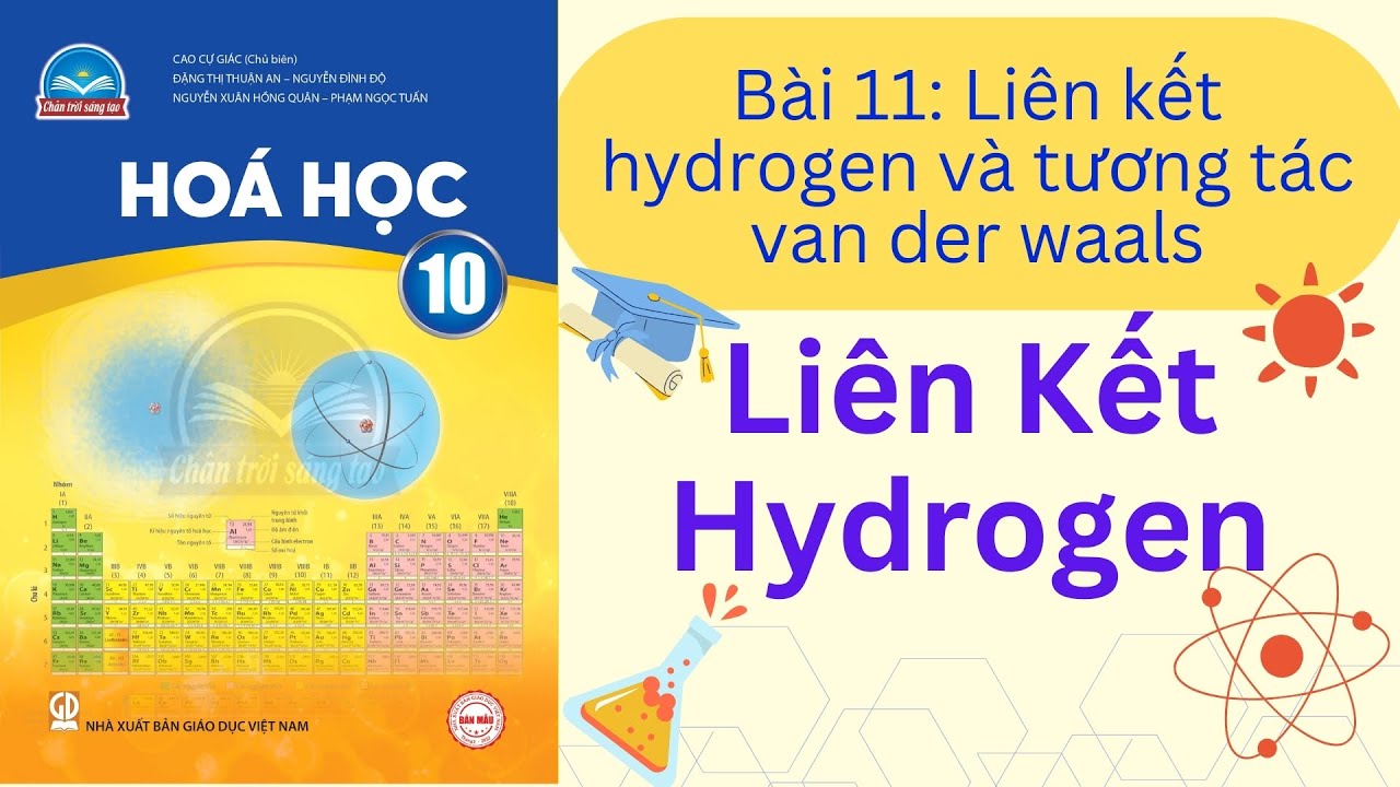 LIÊN KẾT HYDROGEN | HÓA 10 CHƯƠNG 3 LIÊN KẾT HÓA HỌC