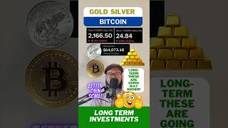 Gold Silver & Bitcoin! #shorts #inflation #bitcoin #gold #goldandsilver #economy #finance #stocks
