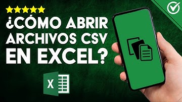 Cómo Abrir ARCHIVOS CSV en Excel - Importar y Trabajar con Datos