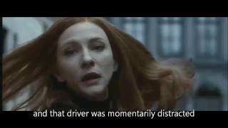 Benjamin Button   car crash scene with subtitles