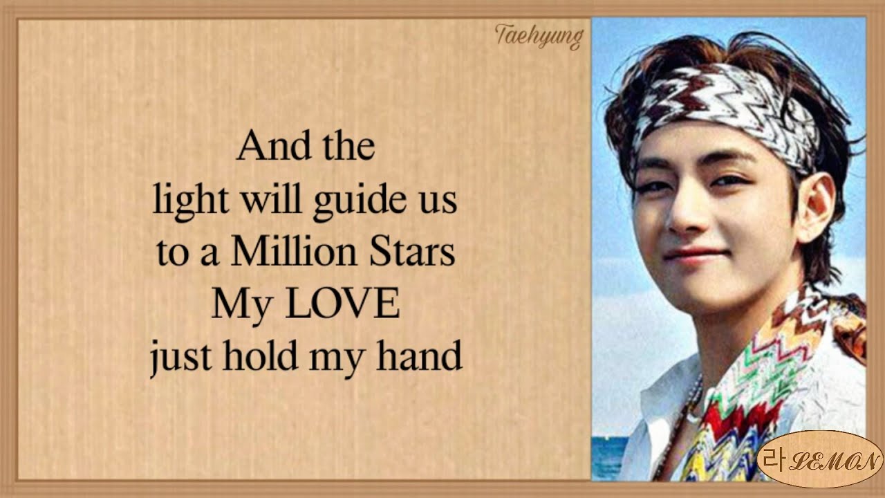 BTS V A Million Stars Lyrics