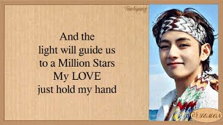 BTS V A Million Stars Lyrics