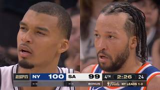 INSANE Final 2:30 to New York Knicks vs San Antonio Spurs Game 2 NBA Finals