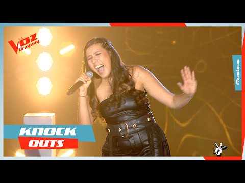 Andrea Ortega canta Somethings got a hold on me