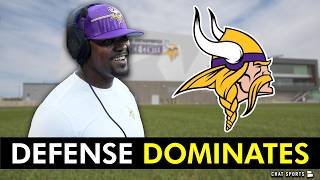 🚨J.J. McCarthy & Kyler Murray LOOK BAD - Vikings Defense Dominates Vikings Training Camp!