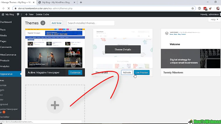 Wordpress Delete Theme Tutorial & How to Change Wordpress Theme