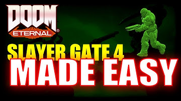 Doom Eternal Walkthrough Mission 6-2 Arc Complex Slayer Gate 4 EXPLAINED (Complete Combat Strategy!)