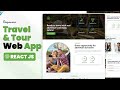✈️ React JS Tutorial - About Us Page Development | Download Full Source Code. Part 6