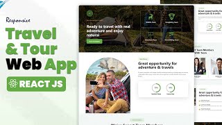 ✈️ React JS Tutorial - About Us Page Development | Download Full Source Code. Part 6