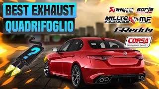 Alfa Romeo Giulia Quadrifoglio Exhaust Sound🔥Akrapovic,Caprito,GTHaus,Milltek,Magnaflow,Remus,Tubi Alfa Romeo Giulia Quadrifoglio Capristo Exhaust