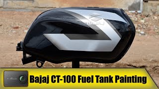 Bajaj CT-100 Fuel Tank - New Action Camera?