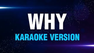 WHY - Tiggy | Karaoke Version | koolSound