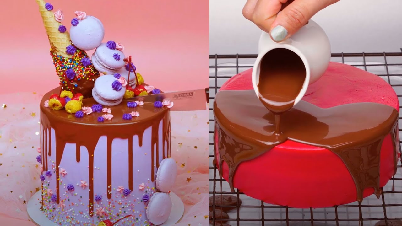 Top 10 Amazing Chocolate Cake Decorating Ideas | Beautiful Chocolate ...