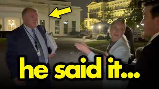 There's no f**king way he meant to say that out loud..