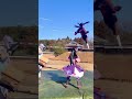 ぼうしが飛んじゃうよ〜 #shorts #原神 #genshinimpact #胡桃 #スラックライン #slackline #岡澤恋