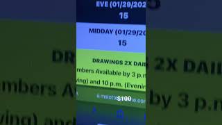 Mississippi lottery Cash pop