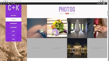 Eternity Wedding WordPress Theme - Photos Callout
