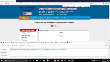 Demo tấn công SQL injection