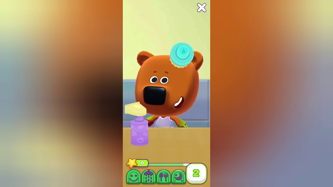 Веселые приключения любимых мишек в игре Ми-ми-мишки Настоящий друг ...