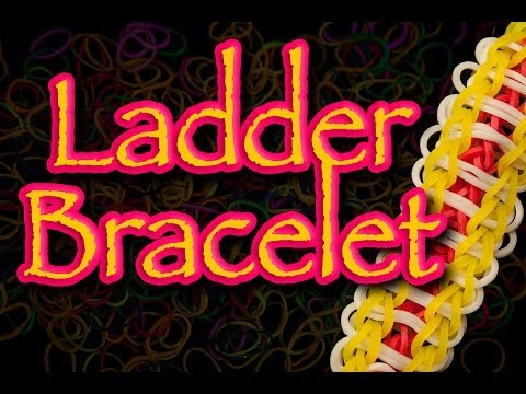 How to make a Rainbow Loom Ladder  Bracelet HD