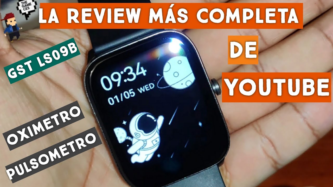Checa la oxigenación de tu sangre con este reloj inteligente UNA gran  alternativa al Apple Watch - YouTube